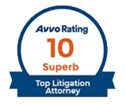 AVVO Rating 10 Superb | Top Litigation Attorney